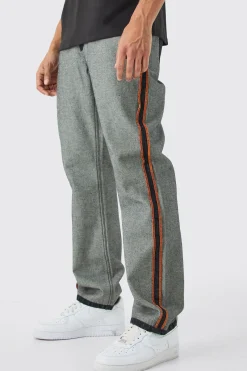 boohooMAN Relaxed Rigid Contrast Washed Jeans In | UK| Jeans