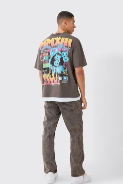 boohooMAN Relaxed Rigid Curved Side Seam Overdyed Jeans | UK| Trousers|Sets & Co-Ords