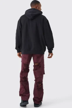 boohooMAN Relaxed Rigid Extreme Ripped Jean | UK| Jeans