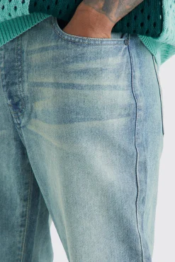 boohooMAN Relaxed Rigid Flare Jean | UK| Trousers|Jeans