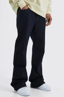 boohooMAN Relaxed Rigid Flare Jean | UK| Trousers|Jeans