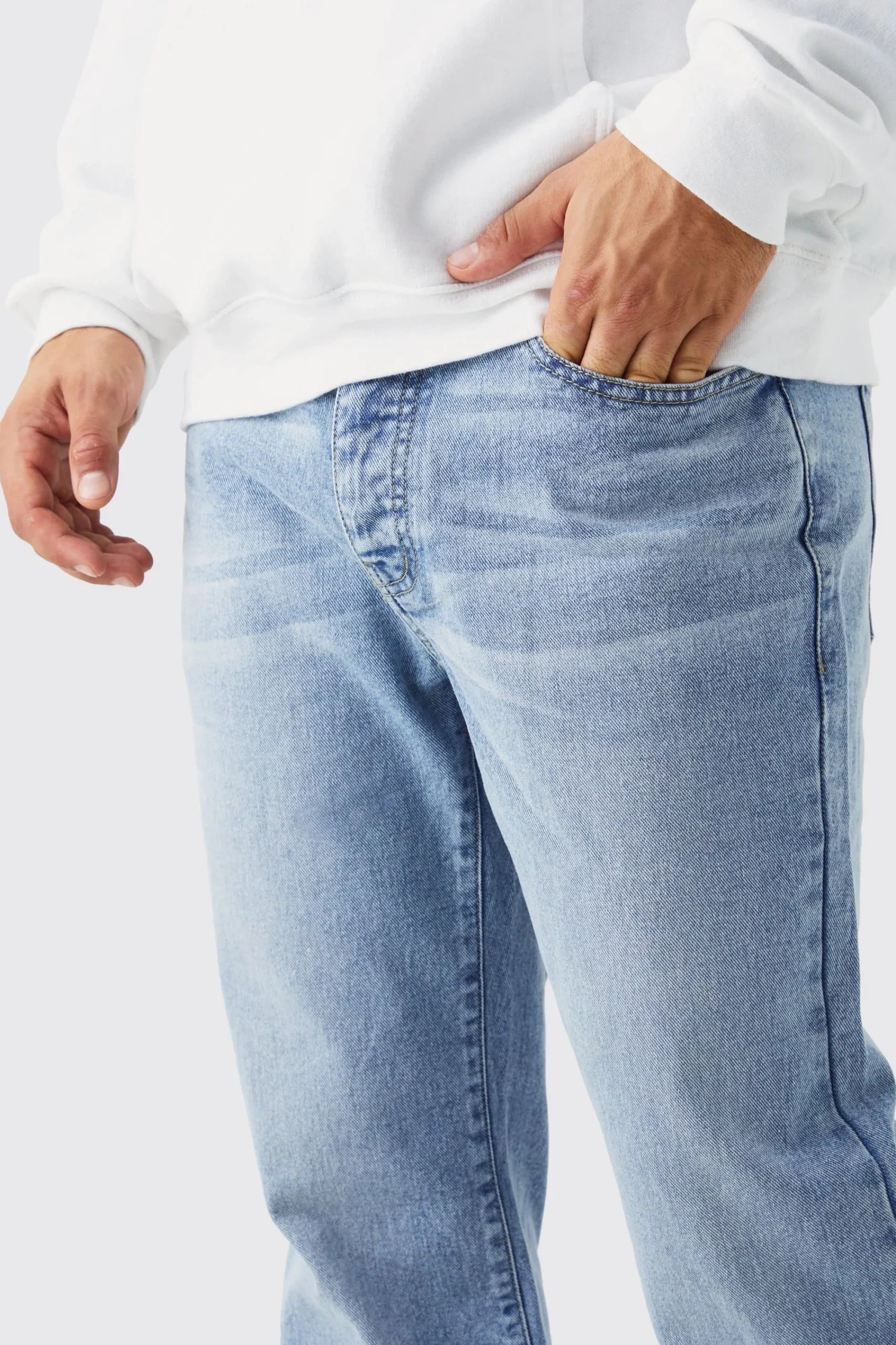 boohooMAN Relaxed Rigid Flare Jean | UK| Trousers|Jeans