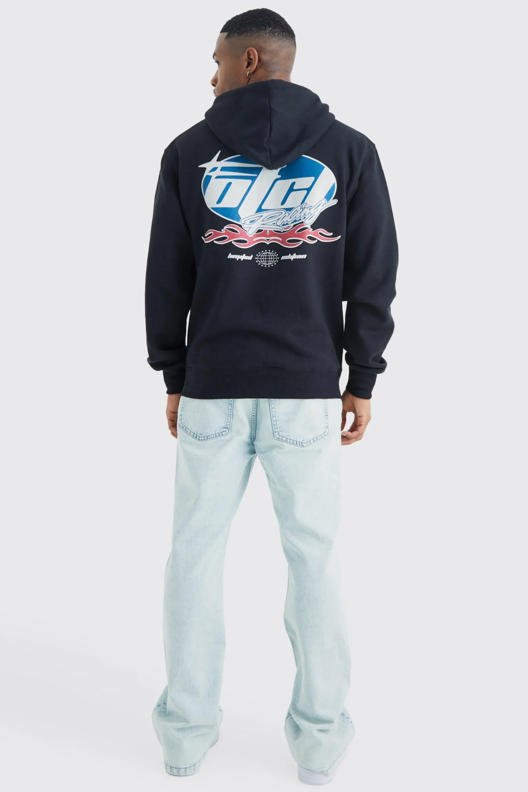 boohooMAN Relaxed Rigid Flare Jean | UK| Trousers|Jeans