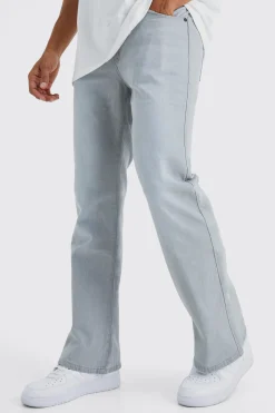 boohooMAN Relaxed Rigid Flare Jean | UK| Trousers|Jeans