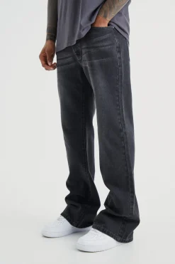 boohooMAN Relaxed Rigid Flare Jean | UK| Trousers|Jeans