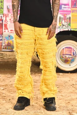 boohooMAN Relaxed Rigid Hyper Distressed Overdye Denim Jean In | UK| Jeans