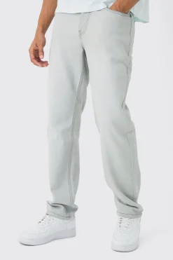 boohooMAN Relaxed Rigid Jean In | UK| Trousers|Jeans