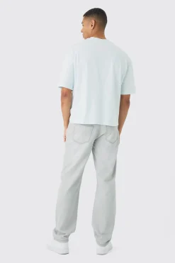 boohooMAN Relaxed Rigid Jean In | UK| Trousers|Jeans