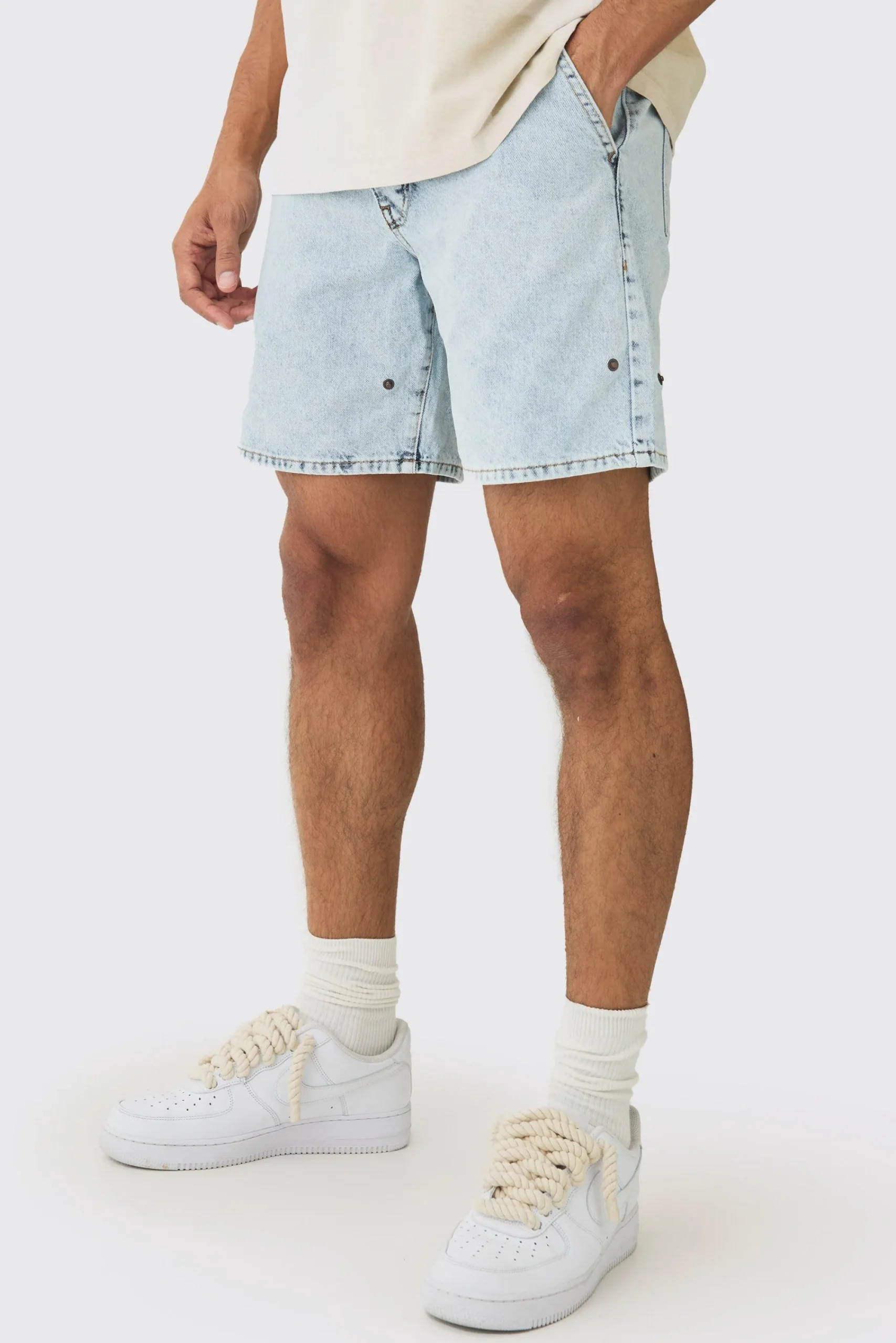 boohooMAN Relaxed Rigid Western Detachable Leg Jeans | UK| Trousers|Jeans