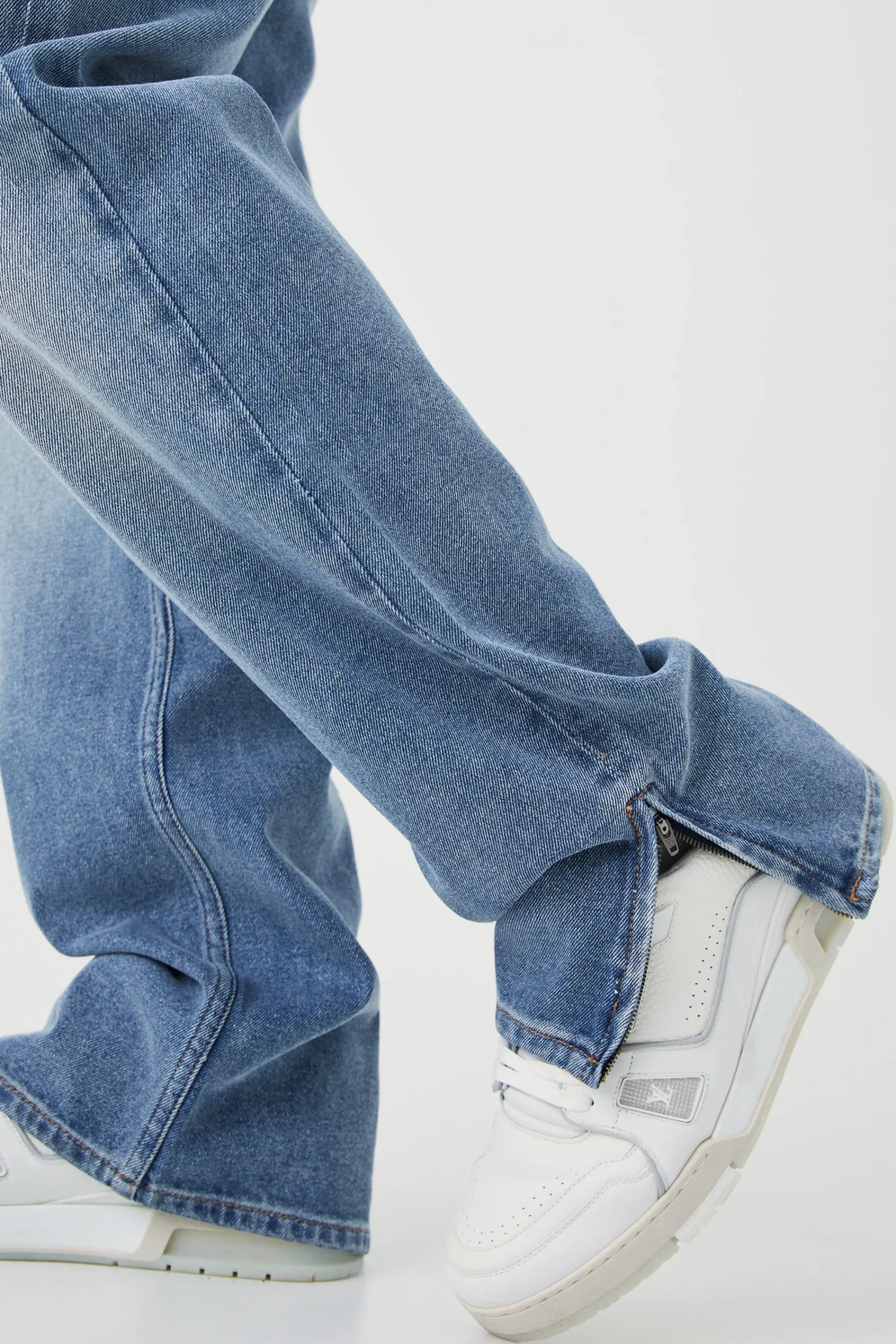 boohooMAN Relaxed Rigid Zip Hem Jeans | UK| Trousers|Jeans