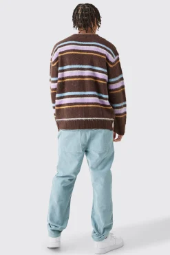 boohooMAN Relaxed Tapered Cord Trouser In | UK| Trousers