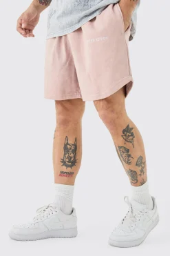 boohooMAN Relaxed Volley Fit Acid Washed Shorts | UK| Shorts