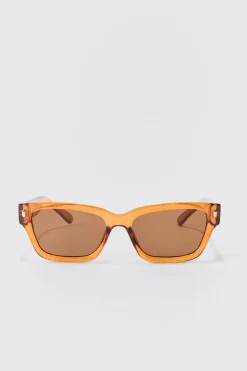 boohooMAN Retro Frame Sunglasses In | UK| Sunglasses