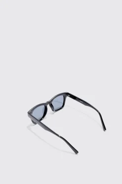 boohooMAN Retro Frame Sunglasses In | UK| Sunglasses