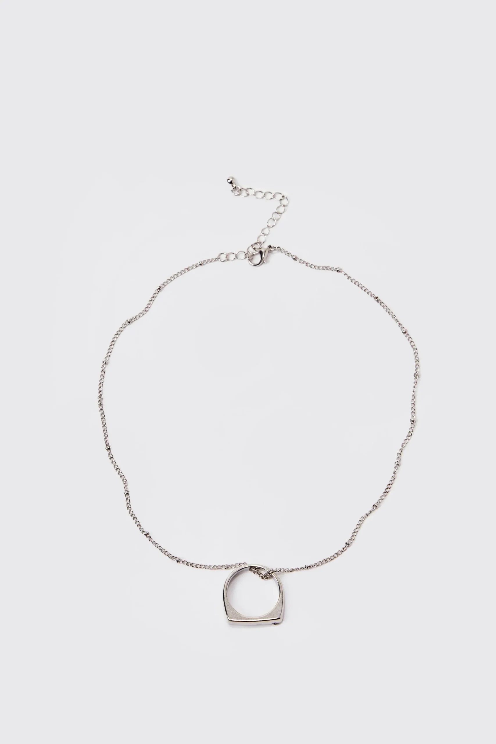 boohooMAN Ring Pendant Necklace | UK| Jewellery & Watches