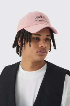 boohooMAN Ripstop Embroidered Graphic Cap In | UK| Hats & Caps