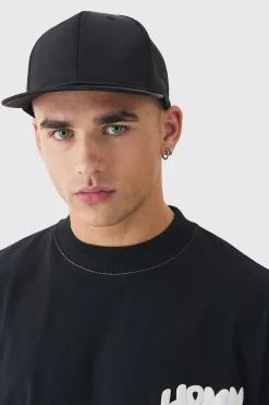 boohooMAN Satin Snapback In | UK| Hats & Caps