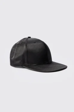 boohooMAN Satin Snapback In | UK| Hats & Caps