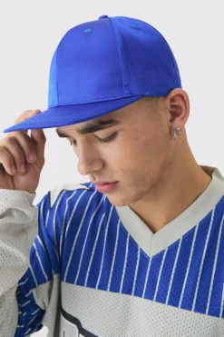 boohooMAN Satin Snapback In | UK| Hats & Caps