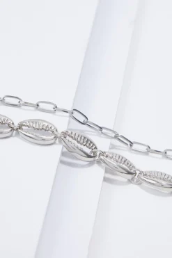 boohooMAN Shell Detail Necklace | UK| Jewellery & Watches