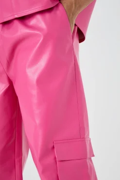 boohooMAN Short Sleeve Boxy Revere Button Pu Shirt & Trouser Set | UK| Sets & Co-Ords