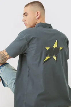 boohooMAN Short Sleeve Concealed Placket Moto Poplin Shirt | UK| Shirts