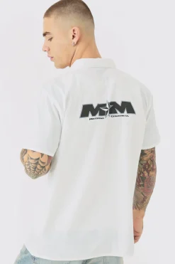 boohooMAN Short Sleeve Concealed Placket Moto Poplin Shirt | UK| Shirts