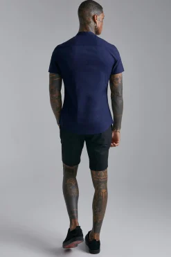 boohooMAN Short Sleeve Grandad Stretch Fit Shirt | UK| Shirts