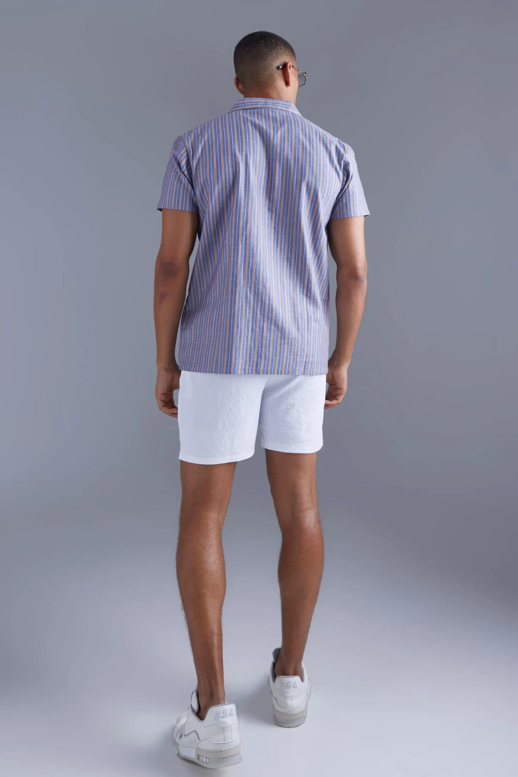 boohooMAN Short Sleeve Regular Bold Stripe Shirt | UK| Shirts