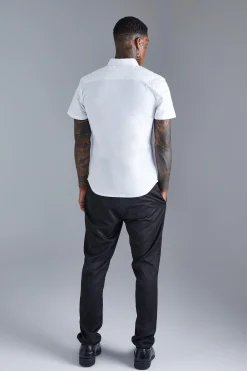 boohooMAN Short Sleeve Slim Shirt | UK| Shirts