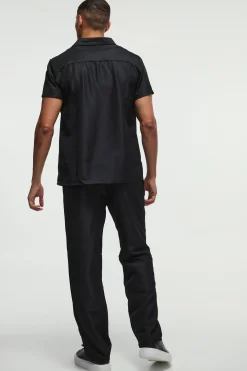 boohooMAN Short Sleeve Soft Twill Smart Shirt & Trouser | UK| Sets & Co-Ords
