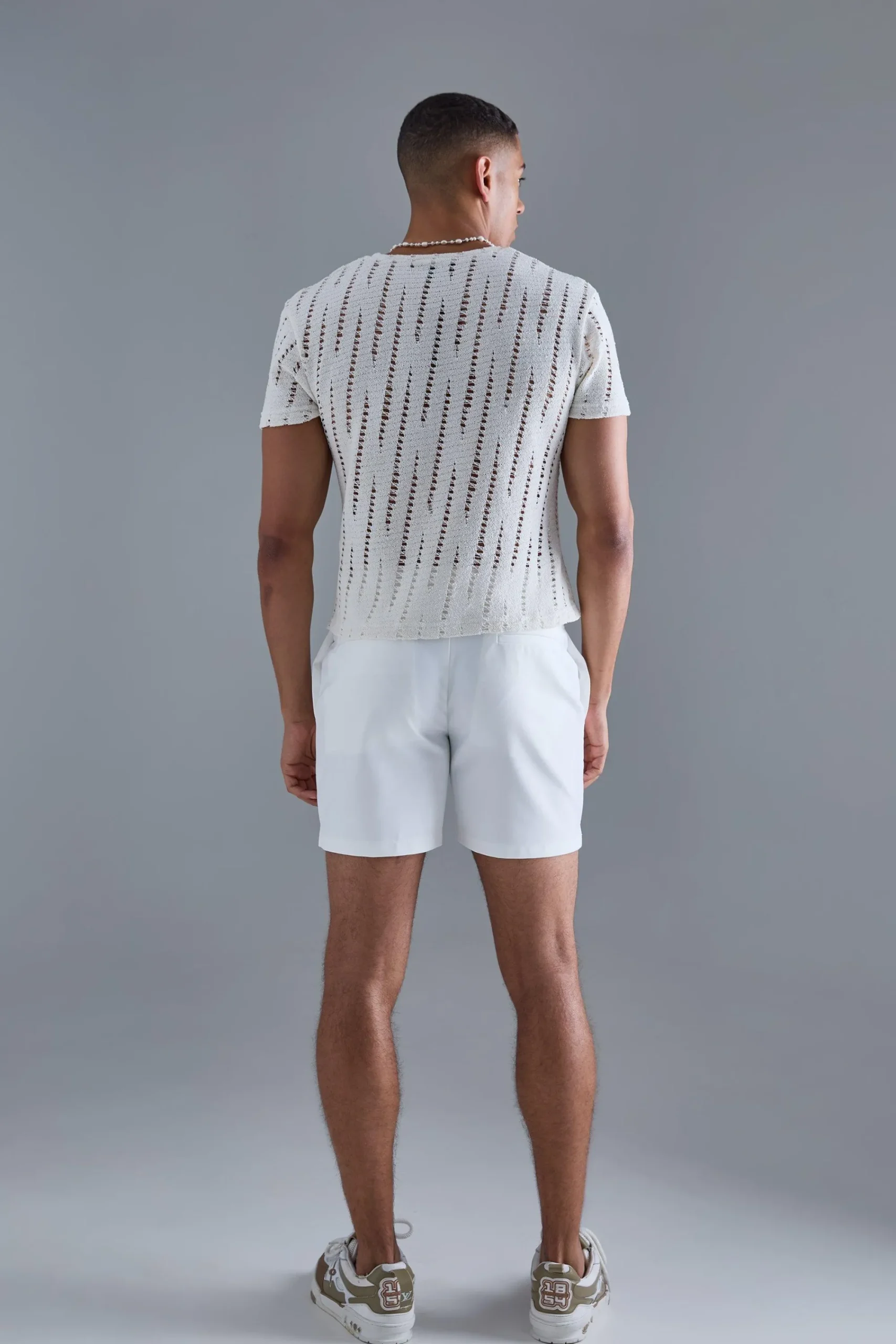 Shrunken Boxy Extreme Distressed T-shirt | UK^boohooMAN Hot