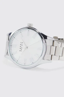 boohooMAN Plated Watch With Gift Box | UK| Jewellery & Watches