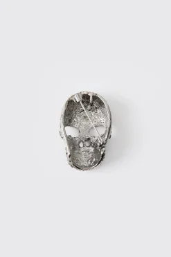 boohooMAN Skull Brooch | UK| Jewellery & Watches