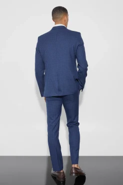 boohooMAN Single Breasted Slim Check Suit Jacket | UK| Suits & Tailoring