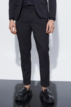 boohooMAN Skinny Cropped Suit Trousers | UK| Suits & Tailoring|Trousers