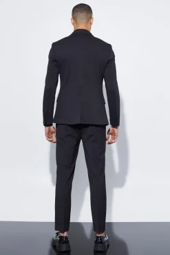 boohooMAN Skinny Cropped Suit Trousers | UK| Suits & Tailoring|Trousers