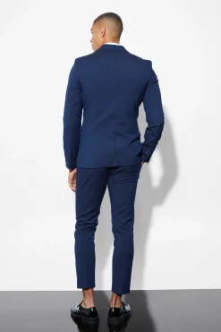 boohooMAN Skinny Cropped Suit Trousers | UK| Suits & Tailoring|Trousers