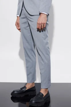 boohooMAN Skinny Cropped Suit Trousers | UK| Suits & Tailoring|Trousers