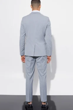 boohooMAN Skinny Cropped Suit Trousers | UK| Suits & Tailoring|Trousers