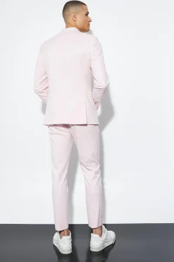 boohooMAN Skinny Double Breasted Linen Suit Jacket | UK| Suits & Tailoring