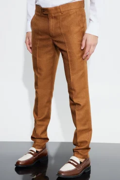 boohooMAN Skinny Fit Marl Suit Trousers | UK| Suits & Tailoring
