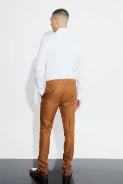 boohooMAN Skinny Fit Marl Suit Trousers | UK| Suits & Tailoring