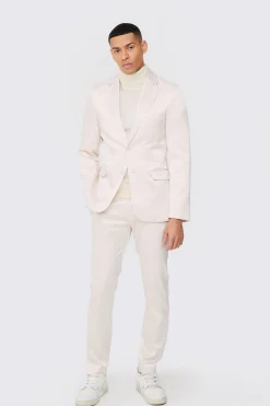 boohooMAN Skinny Fit Satin Suit | UK| Suits & Tailoring