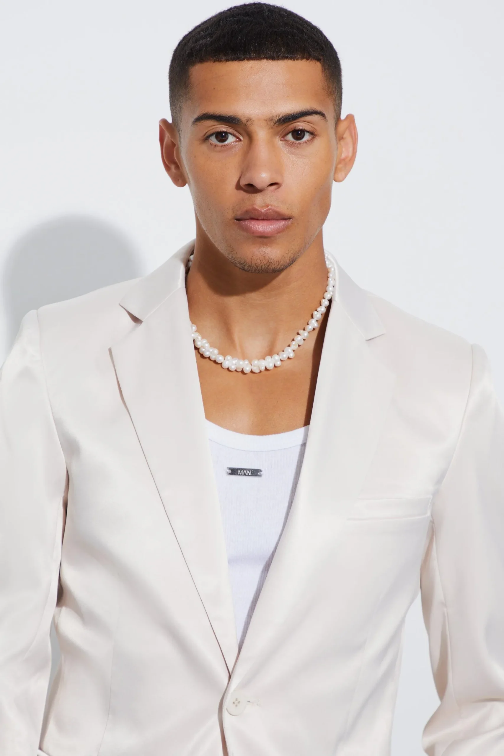 boohooMAN Skinny Fit Satin Suit | UK| Suits & Tailoring