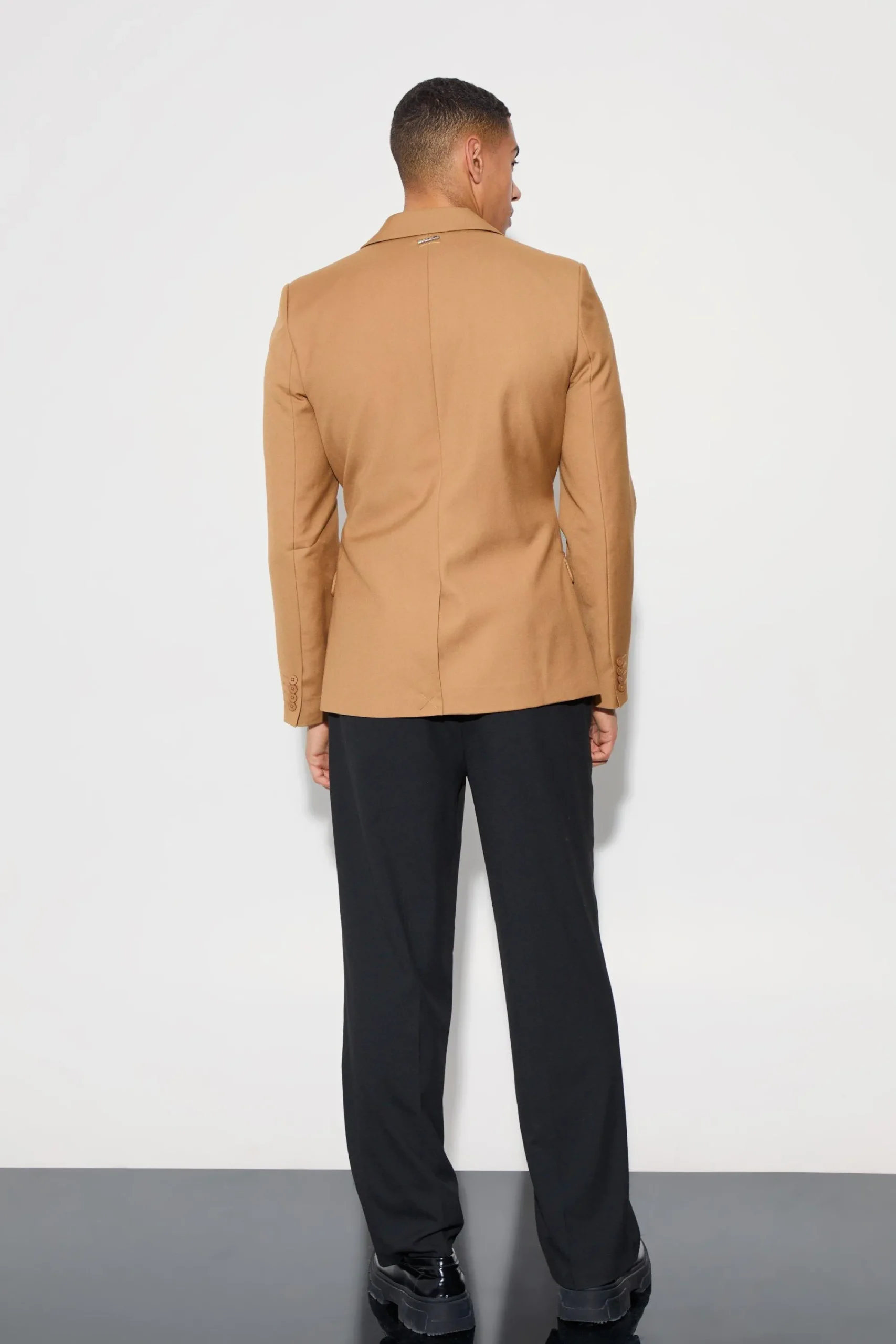 boohooMAN Skinny Fit Single Breasted Wrap Belt Blazer | UK| Suits & Tailoring