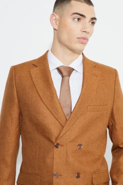boohooMAN Skinny Fit Textured Suit | UK| Suits & Tailoring