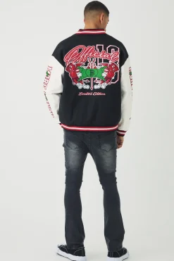 boohooMAN Skinny Flared Ripped Stitch Detail Paint Splatter Jeans | UK| Trousers|Jeans