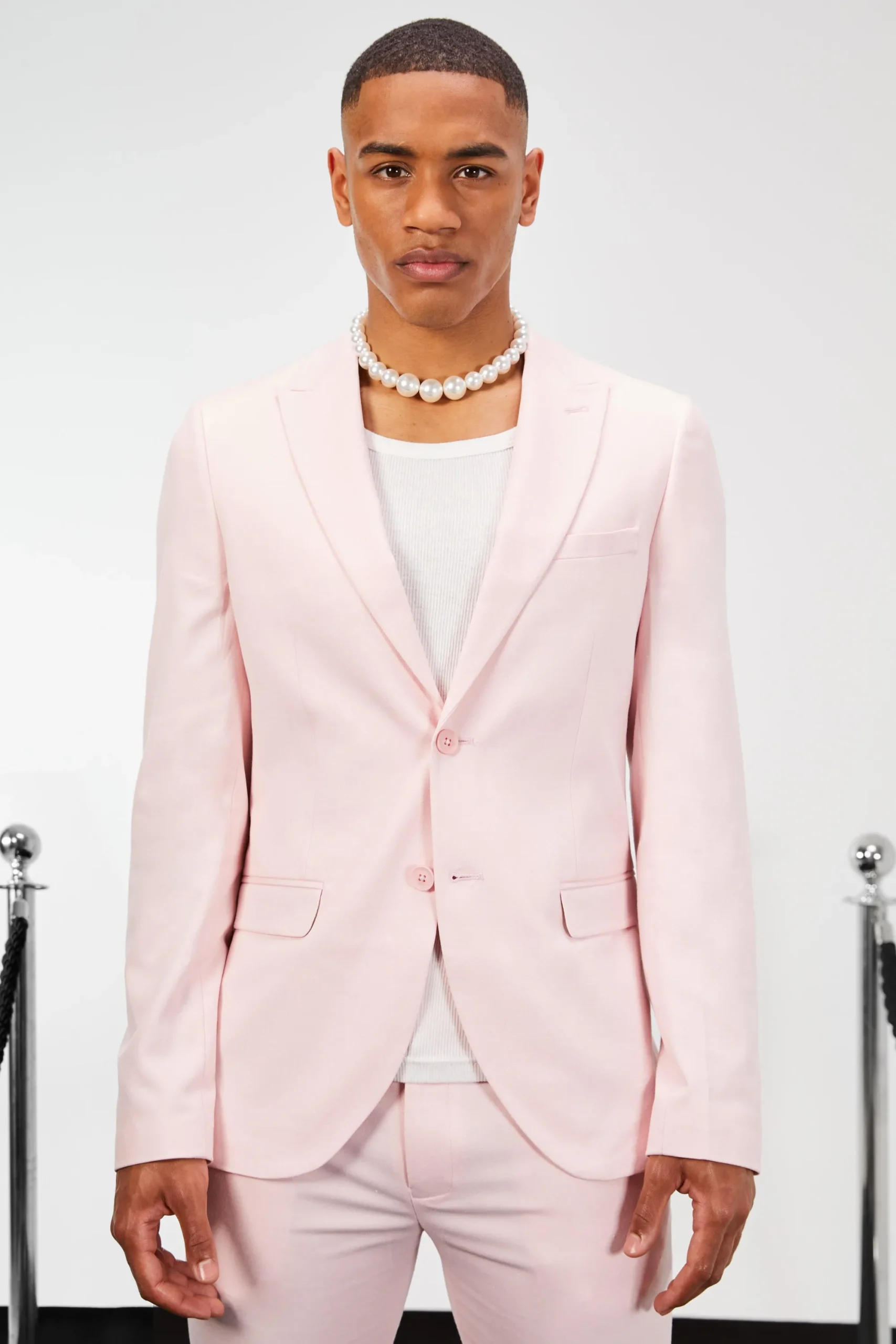 boohooMAN Skinny Linen Crop Suit | UK| Suits & Tailoring