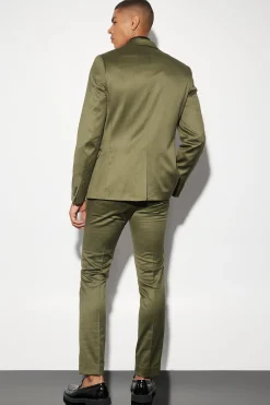 boohooMAN Skinny Satin Suit Jacket | UK| Suits & Tailoring